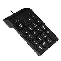 Teclado Acteck inspire TN220 / Numerico / Alambrico USB / 19 teclas / Negro / AC-932622