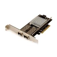 Tarjeta PCI express de red de fibra de 10GB con 2 puertos de SFP abiertos - StarTech.com mod. PEX20000SFPI
