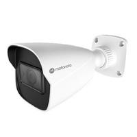 Camara IP Motorola MTIBM045701 / Bullet metal / Lente fijo / 5MP / ICR, dia -noche / IK10 / IP67 / ONVIF / PoE / DNR 3D, WDR digital, HLC, BLE, desempañador / IR 40 M / Cyberseguridad gdrp