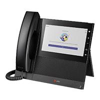 Telefono IP HP Poly 82Z85AA CCX 600 / Multimedia SIP Android 9 pantalla tactil a color de 7 pulgadas Wi-Fi Bluetooth 2 puerto USB tipo a y C PoE no incluye fuente de alimentacion