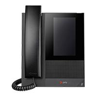 Telefono IP HP Poly 849A1AAAC3 CCX 400 / Multimedia SIP Android 9 pantalla tactil a color de 5 pulgadas 1 puerto USB-a PoE no incluye fuente de alimentacion