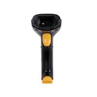 Lector codigo de barras - Techzone - TZBESC3 - LED bidireccional - USB - 1D - Alcance 27CM - 100 lecturas por segundo - Incluye base ajustable - Negro / Amarillo