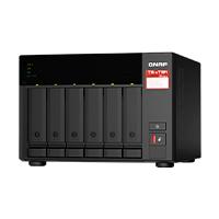 NAS Qnap TS-673A-8G / 6 bahias / Ncleo cuadruple 2.2GHz / 8GB DDR4 ampliables a 64 GB/LAN 2,5GBE X2/USB 3.2 X2/HOT swap / Soporta M.2 2280 / No incluye discos