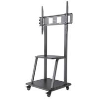 Soporte TV, Manhattan,461665, V tipo carro 150KG, 37 a 100, alta resistencia