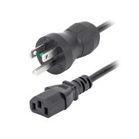 Cable de 3M de alimentacion de grado hospitalario, 18AWG, NEMA 5-15p a C13, 10A 125V, cable punto verde - StarTech.com mod. PXTMG10110