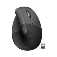 Mouse Logitech lift vertical ergo optico inalambrico BT logi bolt easy-switch grafito