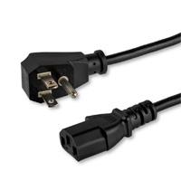 Cable de 4.5M de alimentacion de computadora, plano NEMA 5-15p a C13, 10A 125V, 18AWG, cable de alimentacion de impresora - StarTech.com mod. PXTF10115