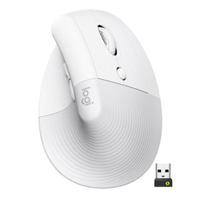Mouse Logitech lift vertical ergo optico inalambrico BT logi bolt easy-switch blanco