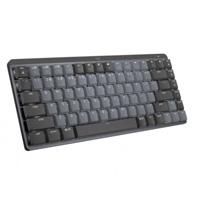 Teclado Logitech MX mechanical mini inalambrico recargable USB-C logi bolt (español) grafito