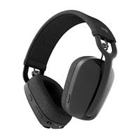 Audifonos diadema Logitech zone vibe 100 inalambricos recargables control de audio negro
