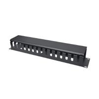 Organizador horizontal, Intellinet, 716062, 19 2U metalico
