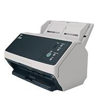 Escaner Ricoh FI-8150, 50 ppm / 100 IPM, ADF 100 hojas, ciclo diario 8,000 hojas, 600 DPI, 24 bits color, 8 bits escala grises, USB 3.2, Ethernet.