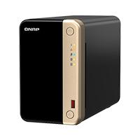 NAS Qnap TS-264-8G / 2 bahias nucleo cuadruple hasta 2.9 GHz, 8 GB en RAM, / 2 LAN 2,5 GBE / USB 3.2 X2/SATA / HOT-swap / Sin discos / HDMI 2.0 / Hasta 40 TB / Celeron N5095