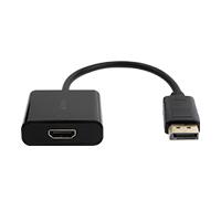 Adaptador Acteck shift plus AH435 / DisplayPort a HDMI / 4K / 20 cm / Negro / AC-934763