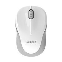 Mouse Acteck optimize trip MI480 / Inalambrico / Receptor USB / Laser / Click silencioso / 1600 DPI / Blanco / AC-934886
