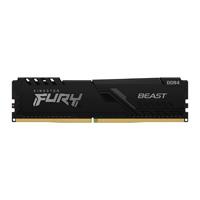 Memoria RAM Kingston dimm DDR4 32GB 3200MT/S fury beast black XMP CL16 288PIN 1.35V C/disipador de calor P/PC/gamer / Alto rendimiento KF432C16BB/32