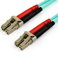 Cable de 10M de fibra optica multimodo LC/UPC a LC/UPC OM4 - 50/125M - Lommf / Vcsel - 100G - Lszh - Baja perdida de insercion - StarTech.com mod. 450FBLCLC10