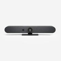 Sistema de videoconferencia Logitech rally BAR mini all in one 4K 30FPS zoom 4X HD ideal para salas pequeñas y medianas grafito