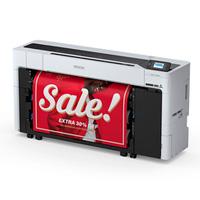 Plotter Epson surecolor T7770DM, multifuncional, 44 pulgadas, 111 cm, USB, Wi-Fi, Ethernet red, doble rollo, 2400 X 1200 ppp