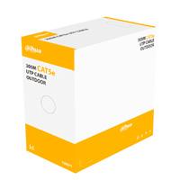 Cable UTP / Dahua / DH-PFM920-5EU / Bobina de cable UTP para exterior CAT5E / 100 cobre / 305 metros / Color negro / Cubierta exterior mdpe / Cumple con estandares ansi / TIA 568-C.2 / Retardante de llama / Rohs