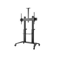 Soporte TV tipo carro / Manhattan / 462341 / 140KG, 70 a 120 con inclinación y ultrarresistente