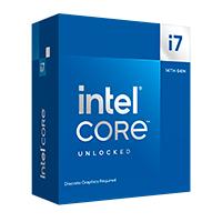 Procesador Intel Core I7-14700KF S-1700 14A gen / Hasta 5.6 GHz / Cache 33MB / 20 cores 8P12E / Sin graficos / Sin disipador / Gamer alto IPA