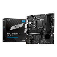 MB MSI B760 Intel S-1700 14A / 13A / 12A gen/4X DDR5 4800/1XDP / HDMI / M.2/4X USB3.2 / USB-C / ATX / Gama media / RGB