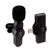 Microfono inalambrico para streaming fidelity Perfect Choice negro