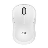 Mouse Logitech M240 silencioso Bluetooth blanco