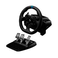 Volante simulador de carreras Logitech G923 trueforce para playstation 4, 5 y PC