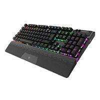 Teclado gamer Balam Rush dominate expert GK979 / Mecanico / Alambrico / Multimedia / Iluminacion RGB / Anti-ghosting / 105 teclas / Español / Negro / BR-936781