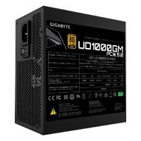 Fuente de poder GIGABYTE1000W/80 plus gold / Negro / ATX / Modular