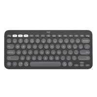 Teclado Logitech pebble keys 2 K380S grafito inalambrico easy-switch Bluetooth logi bolt no incluido. (español)