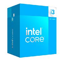 Procesador Intel Core I3-14100 S-1700 14A gen / Hasta 4.7 GHz / Cache 12MB / 4 cores / Graficos UHD 730 / Con disipador / Computo basico