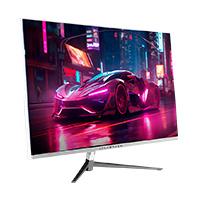 Monitor gamer Balam Rush ultra odyssey II MGX27 / 27 PUL / Plano / 180 Hz / Full HD / 1 MS / Joystick / HDMI, DP, USB C, audio OUT, DC / Flicker free / Free sync / Blanco / BR-938303