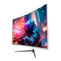Monitor gamer Balam Rush ultra earth II MGX27C / 27 PUL / Curvo / 180 Hz / Full HD / 1 MS / Joystick de navegacion / HDMI + DP + USB C + audio + DC / Flicker free / Free sync / Blanco / BR-938280