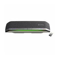 Altavoz manos libres HP Poly 772C5AA sync 40 / Altavoz portatil conectividad USB-a-USB-C y Bluetooth alcance de microfono 2.5 metros IP64 bateria hasta 30 horas