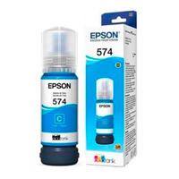 Botella de tinta Epson modelo T574 cyan para L8050