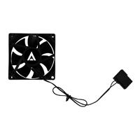 Ventilador Acteck polar EG VG80 / De aire / 1800 RPM / 21.8 CFM / Rodamiento hidraulico / 7 aspas / Conector molex / 80 X 25 mm / AC-938129