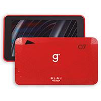 Tablet Ghia A7 Wi-Fi / A133 quadcore / 7 pulg IPS / 2GB RAM / 32GB / USB C/2CAM / Wi-Fi / Bluetooth / 2100mAh / Android 11 / Roja
