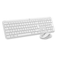 Teclado y mouse Logitech MK950 signature slim inalambrico receptor USB bolt (español) blanco