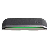 Altavoz manos libres HP Poly 77P36AA SYNC40 / Version Microsoft teams altavoz portatil conectividad USB-a-USB-C y Bluetooth alcance de microfono 2.5 metros IP64 bateria hasta 30 horas