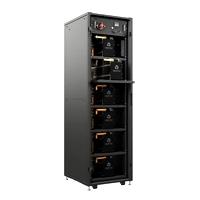 Gabinete externo Vertiv liebert 24EB 12280CAB100 24 baterias 12V 80AH breaker cableado frame 100kVA