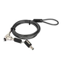 Candado laptop, Manhattan, 440486, nano llave 1.8MTS gris