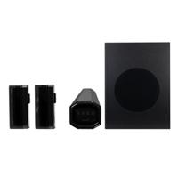 Teatro en casa Bluetooth con subwoofer integrado 5.1 canales Perfect Choice - Negro