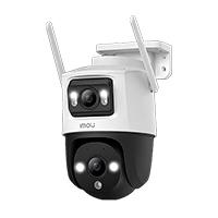 Camara IP / Imou / IPC-S7XN-10M0WED / Cruiser dual 5 MP 5 MP / Wi-Fi / Dual lens - PT y fija / Full color / Exterior / Alarma / Audio bidireccional / Luz LED / Auto tracking / Ranura micro SD / Onvi