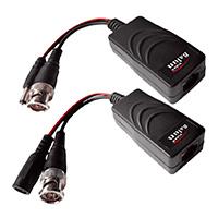 Transceptor / Dahua PFM802 - Par de transceptores pasivos de hasta 4 megapixeles para video y energia / Distancia de hasta 150 metros / Voltaje de entrada de 12-15V DC / Cableado por RJ-45