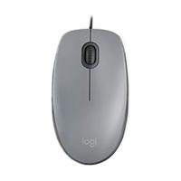 Mouse Logitech M110 optico silencioso alambrico USB-a 1000DPI gris