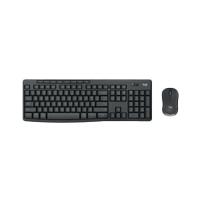Teclado y mouse Logitech MK370 combo for business inalambrico receptor USB bolt (español) grafito