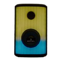 Bocina Bluetooth inalambrica portatil luz frontal RGB modelo rampage Perfect Choice
